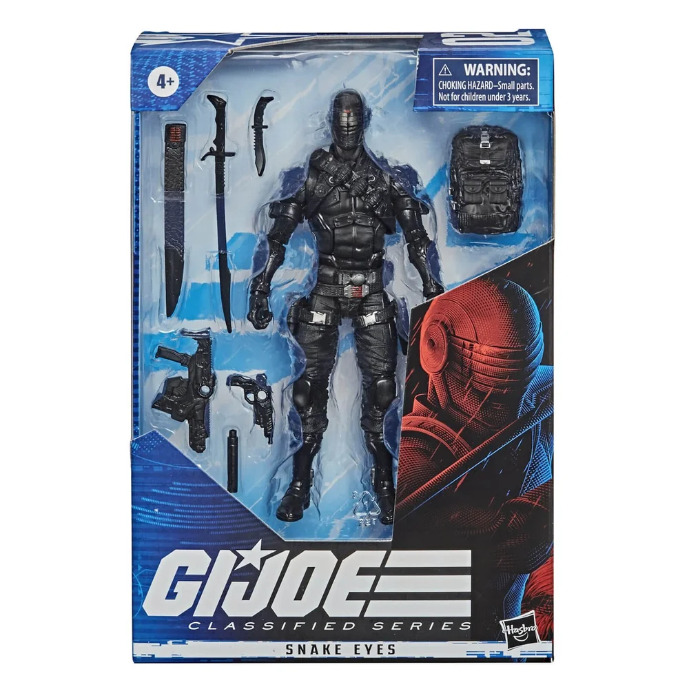 Hasbro G.I. Joe Classified Series Snake Eyes Action Figure Afbeelding 1