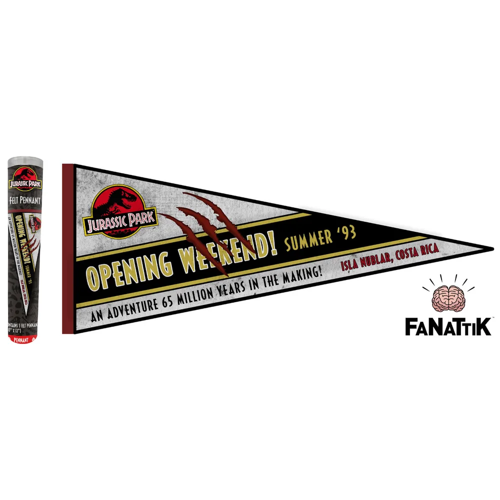 Jurassic Park Vaandel Afbeelding 1