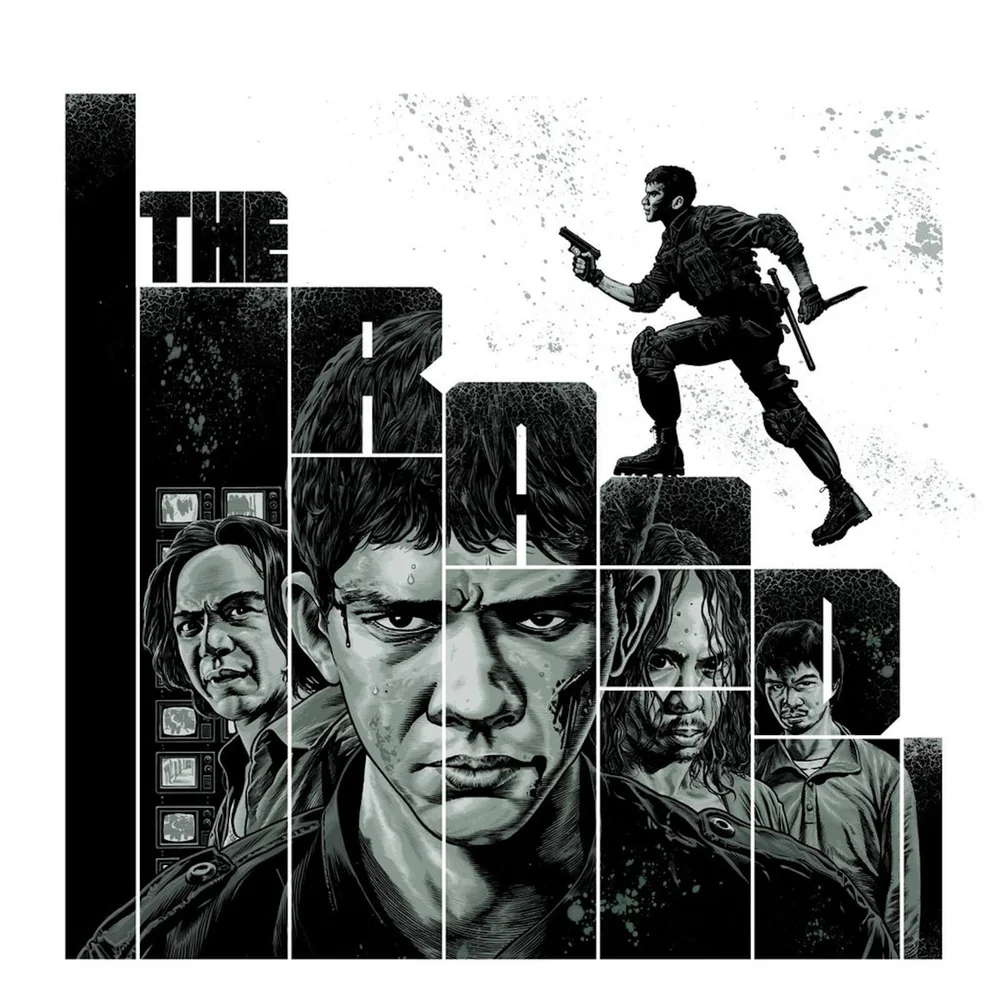 Death Waltz Recording Co. - The Raid (Originele Indonesische Score) 140g LP (Grijs) Afbeelding 1