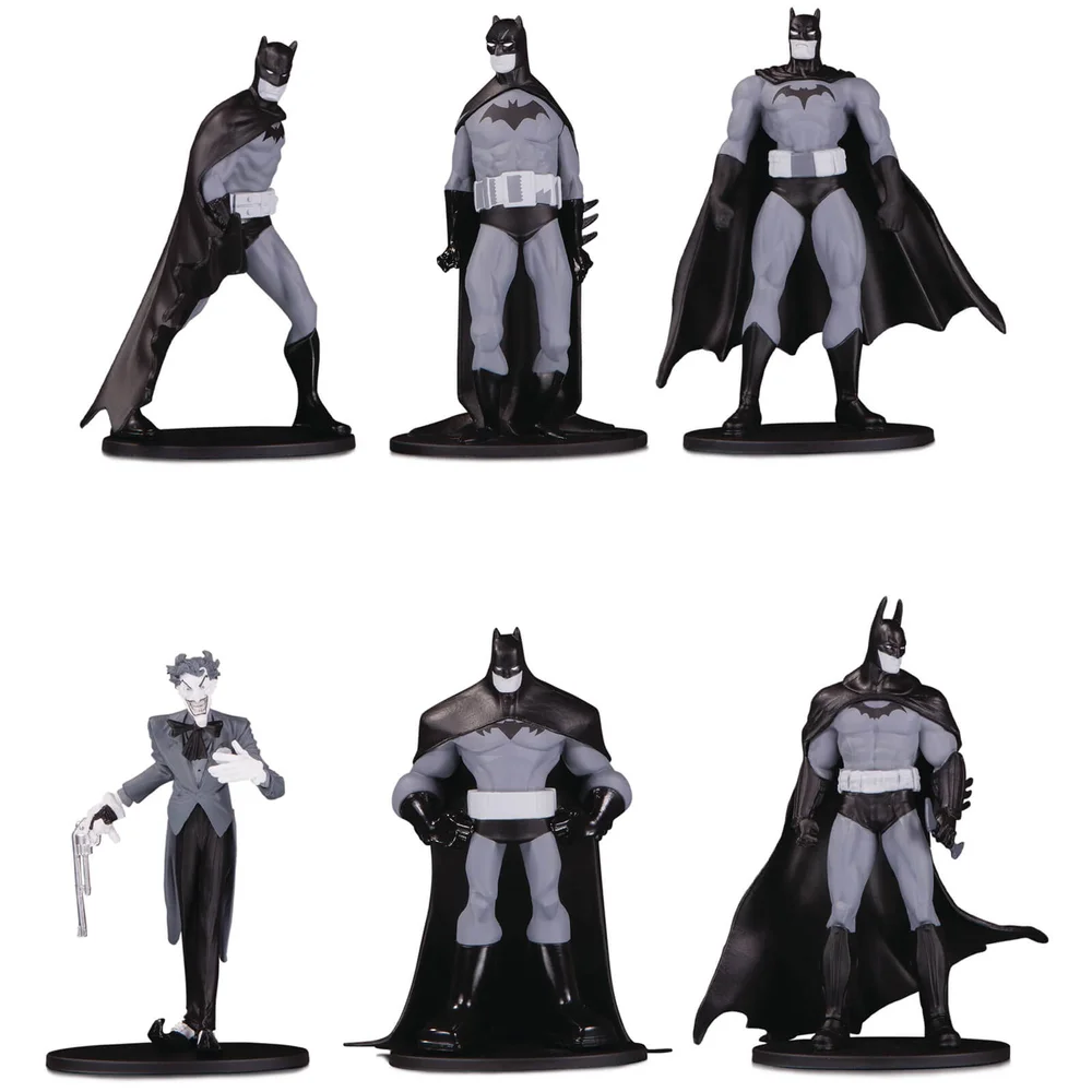 DC Collectibles DC Comics Batman Zwart-Wit Blind Bag Minifiguur - Golf 3 (Assortiment) Afbeelding 1