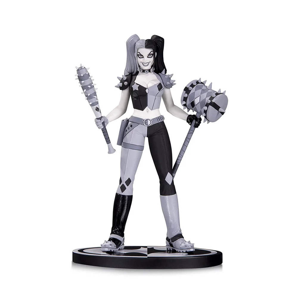 DC Collectibles DC Comics Batman Black and White Harley Quinn Statue by Amanda Conner Afbeelding 1