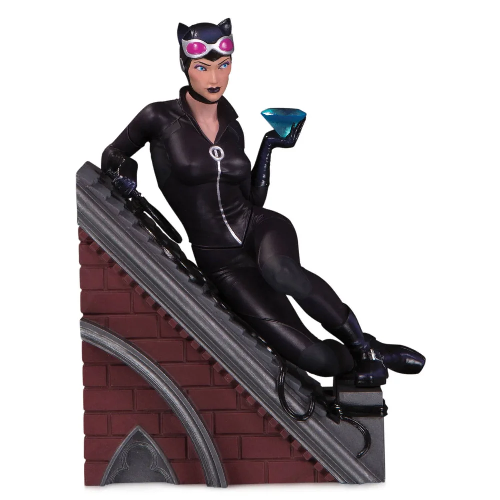 DC Collectibles DC Comics Batman Rogues Gallery Catwoman Multi Part Statue Afbeelding 1