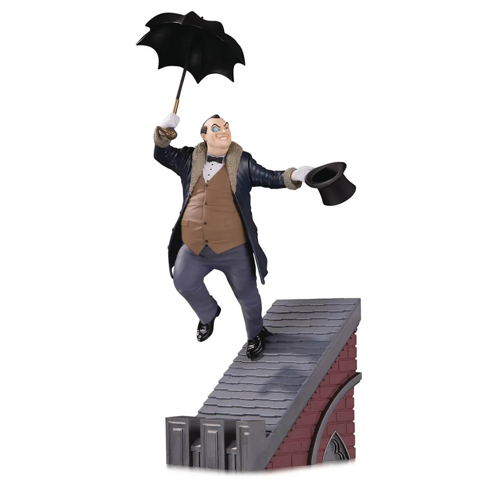 DC Collectibles DC Comics Batman Rogues Gallery The Penguin Multi Part Statue Afbeelding 1