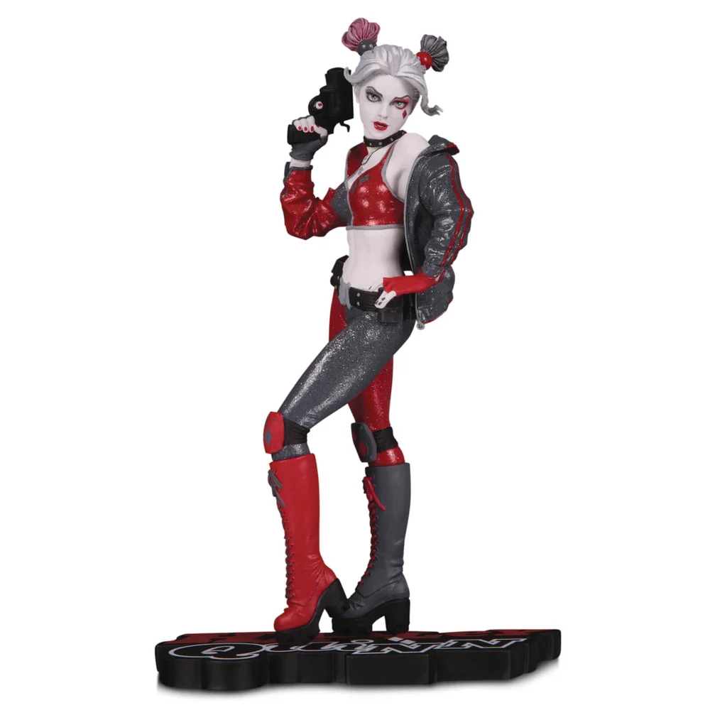 DC Collectibles DC Comics Harley Quinn Rood, Wit en Zwart Beeld door Joshua Middleton Afbeelding 1