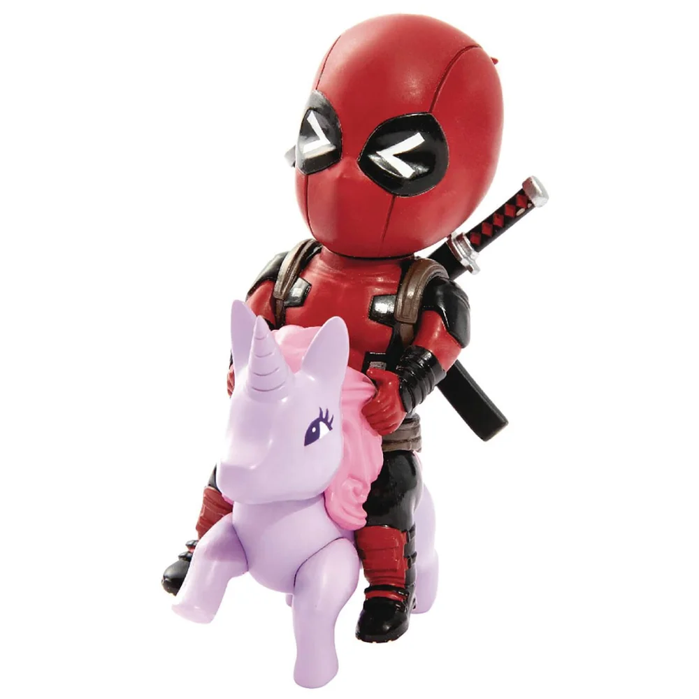 Beast Kingdom Marvel Comics Deadpool Pony Figuur Afbeelding 1