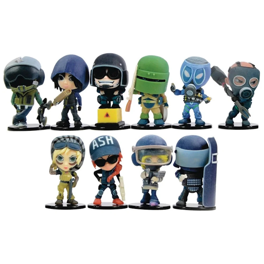 Just Play Ubisoft Rainbow Six Window Box Display Figures (Pack of 12) Afbeelding 1