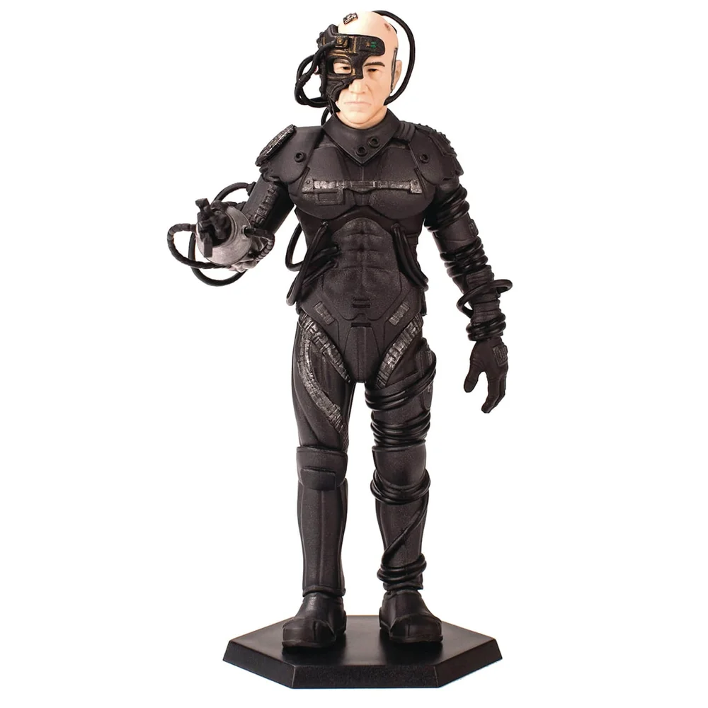 Quantum Mechanix Star Trek: The Next Generation Master Series Latinum Edition Locutus Mini Master Figure Afbeelding 1
