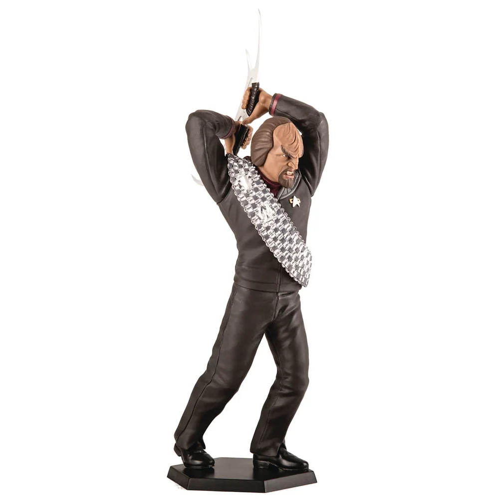 Quantum Mechanix Star Trek: Deep Space 9 Worf Mini Masters Figure Afbeelding 1
