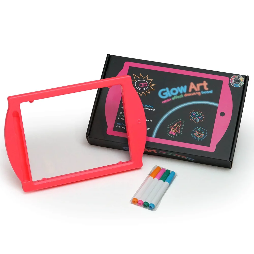 Marvin's Magische Gloed Kunst - Roze Afbeelding 1