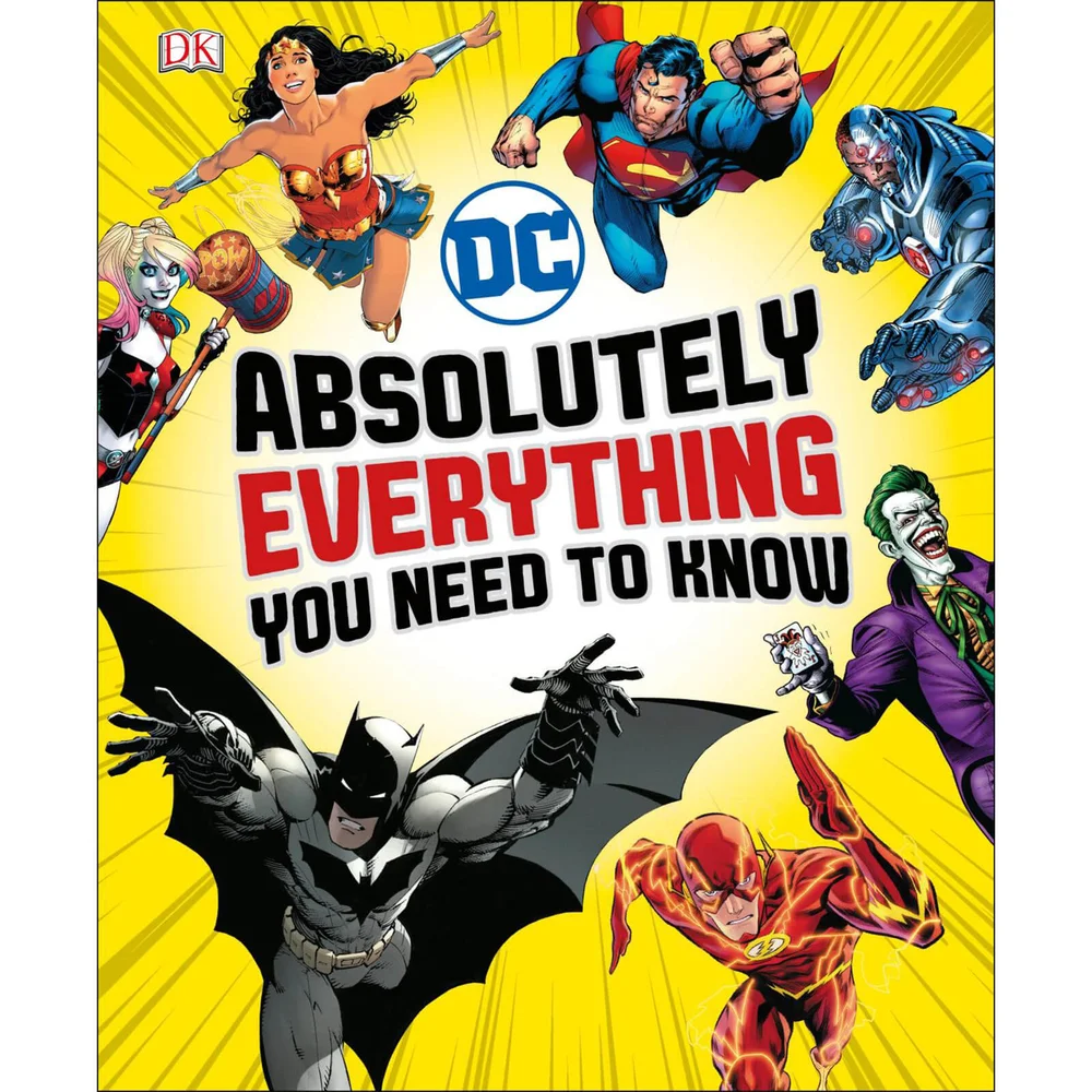 DK Books DC Comics Absolutely Everything You Need to Know Hardback Afbeelding 1