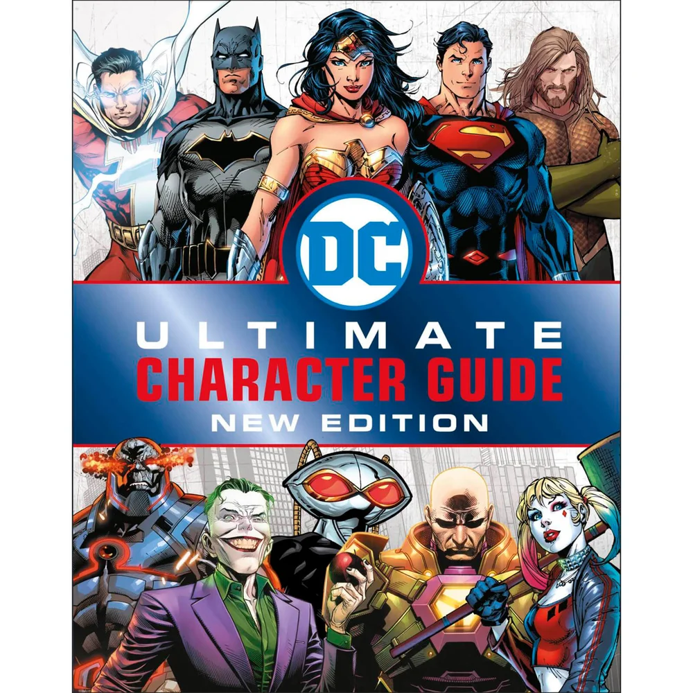 DK Books DC Comics Ultimate Character Guide New Edition Hardback Afbeelding 1