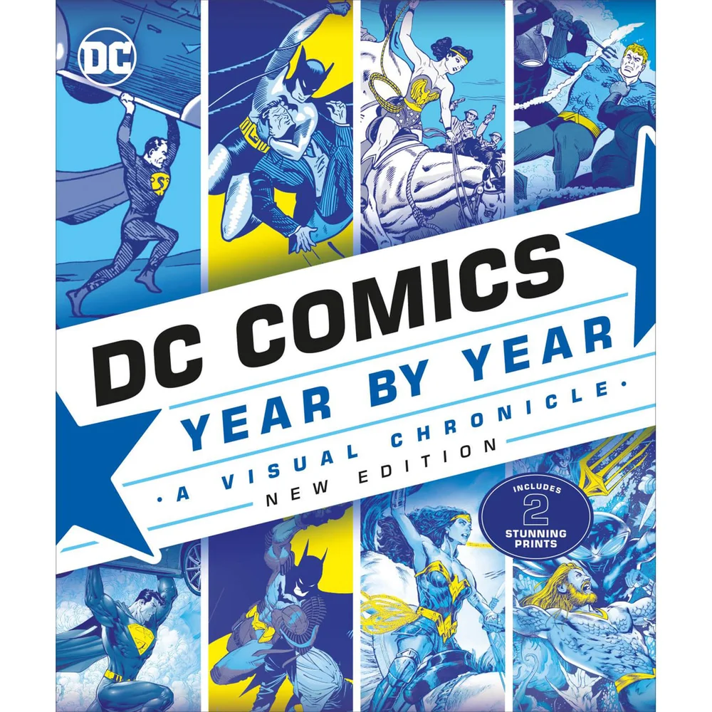 DK Books DC Comics Year By Year New Edition Hardback Afbeelding 1