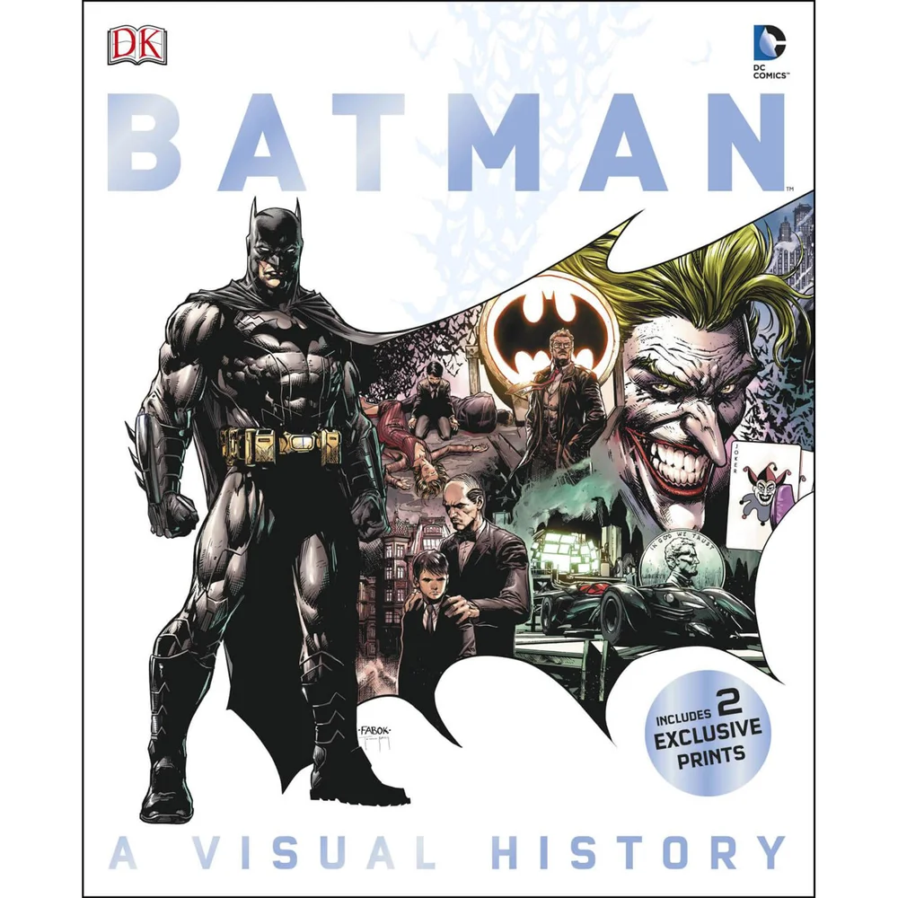 DK Boeken Batman Een Visuele Geschiedenis Hardback Afbeelding 1