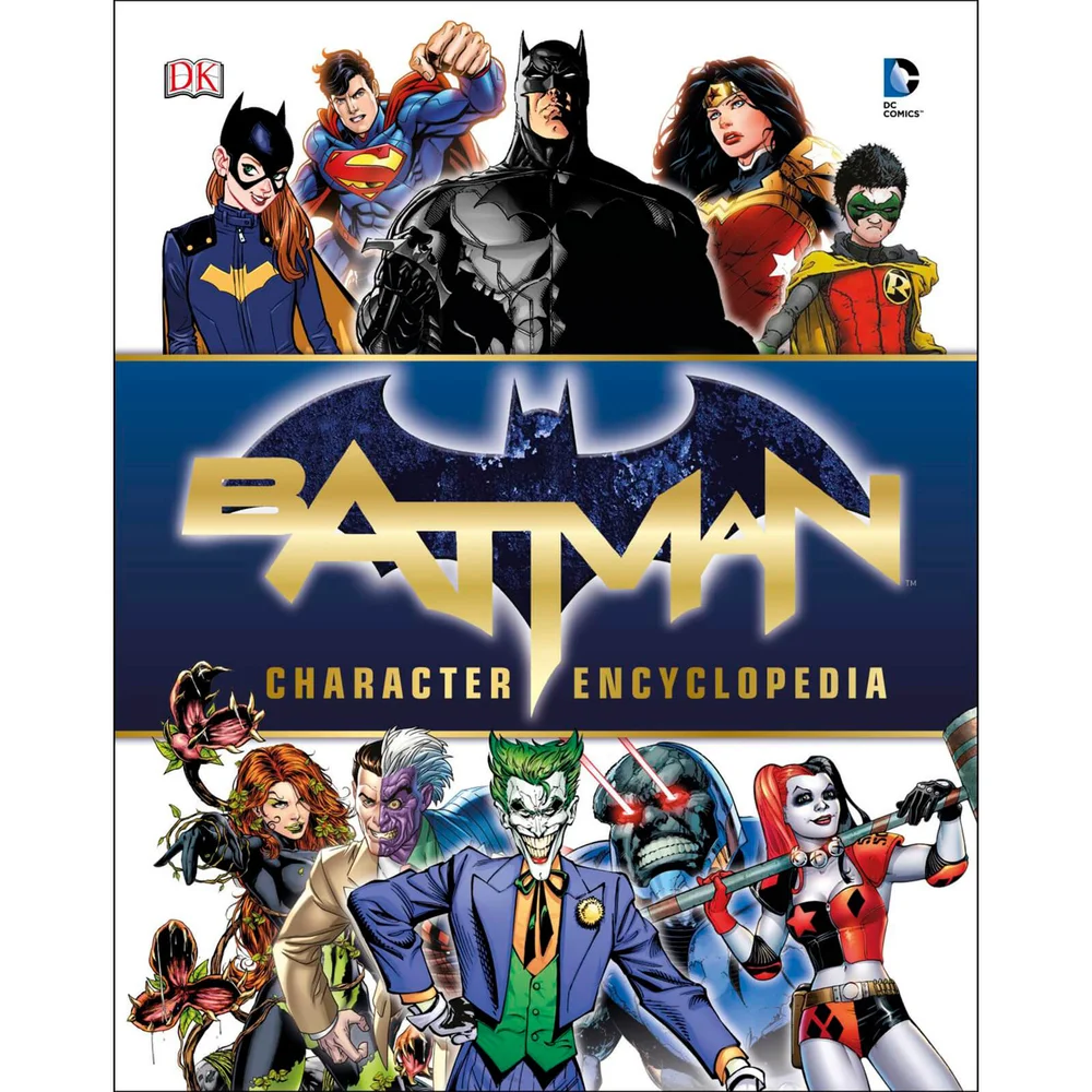 DK Books Batman Character Encyclopaedia Hardback Afbeelding 1