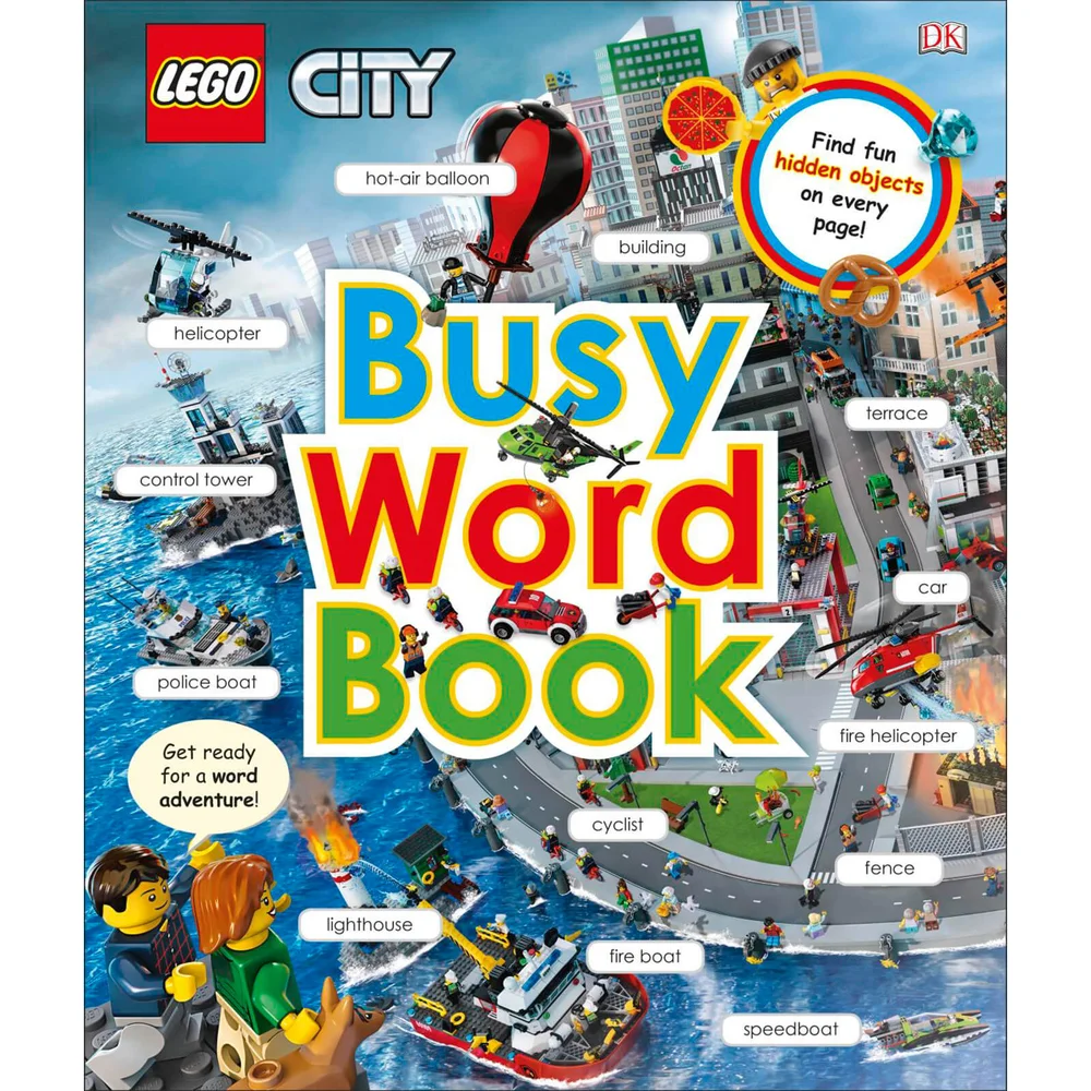 DK Boek LEGO CITY Bezig Woordboek Hardcover Afbeelding 1
