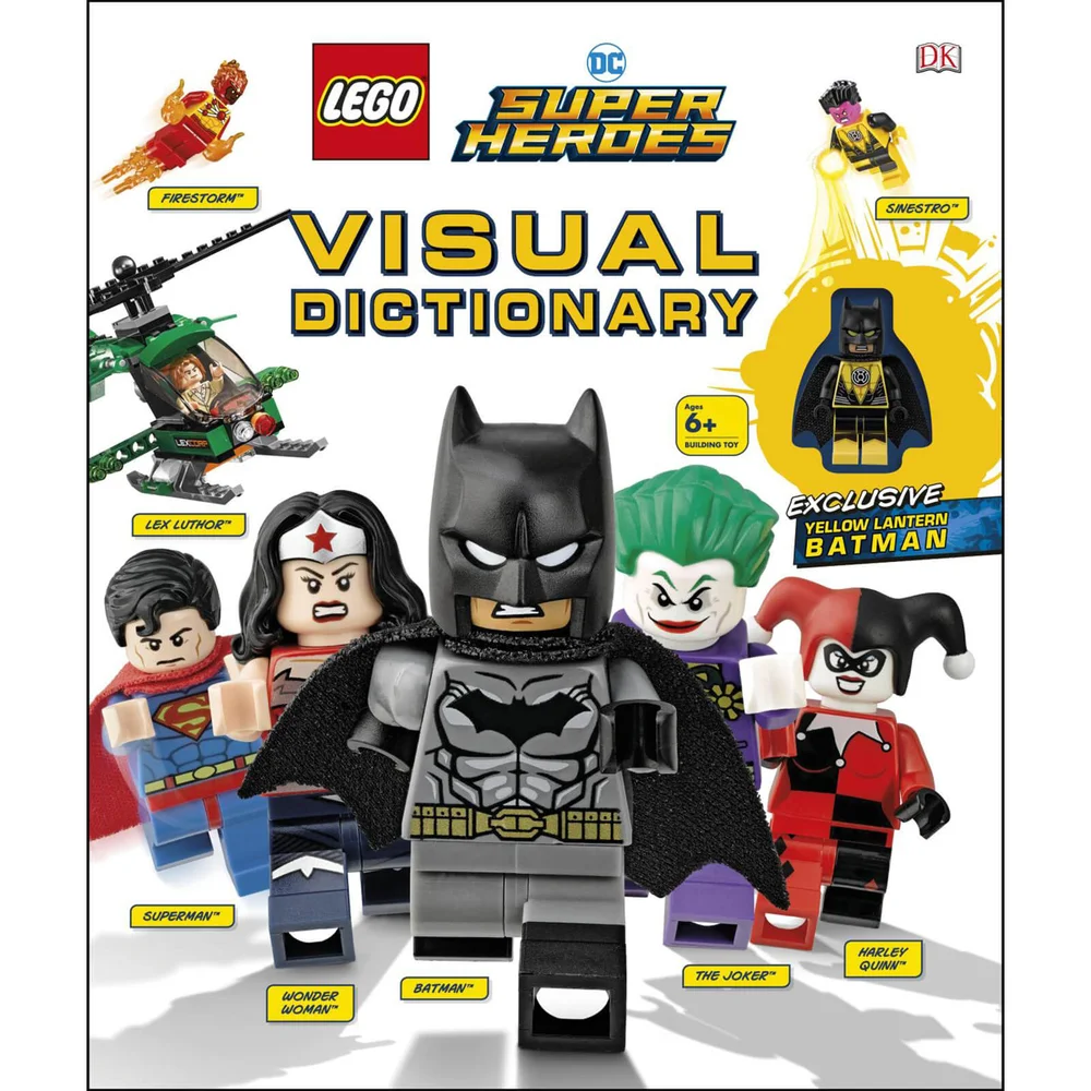 DK Boeken LEGO DC Superhelden Visueel Woordenboek Hardback Afbeelding 1