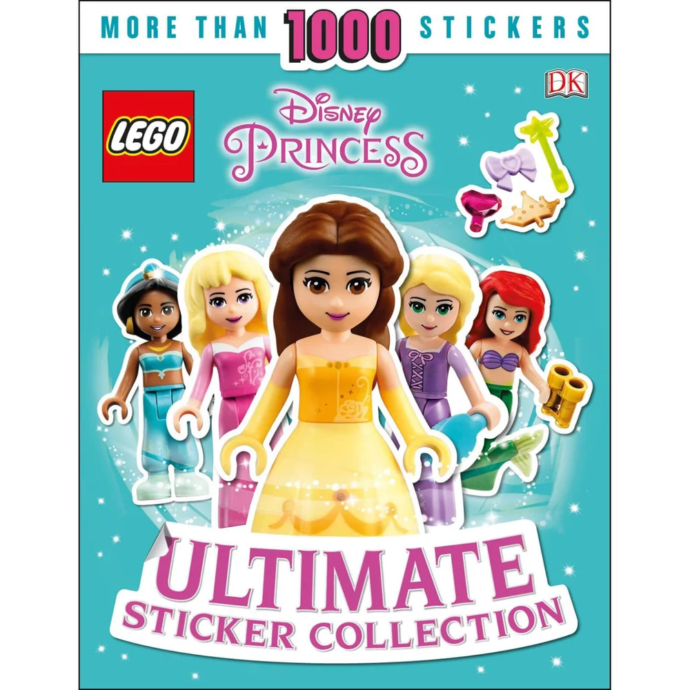 DK Boeken LEGO Disney Princess Ultieme Sticker Collectie Paperback Afbeelding 1