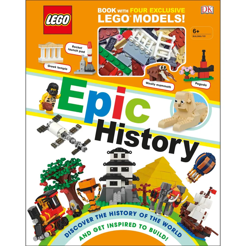 DK Boeken LEGO Epische Geschiedenis Hardback Afbeelding 1