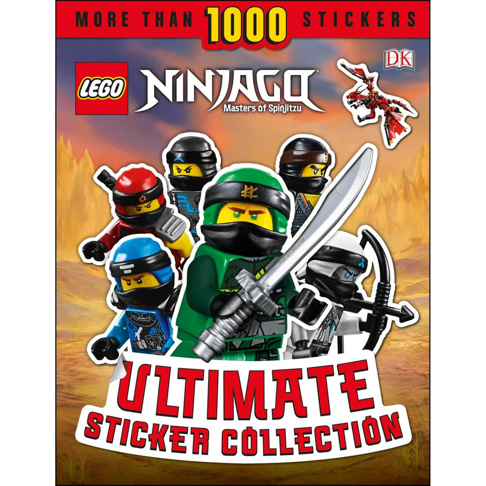 DK Boeken LEGO NINJAGO Ultieme Sticker Collectie Paperback Afbeelding 1
