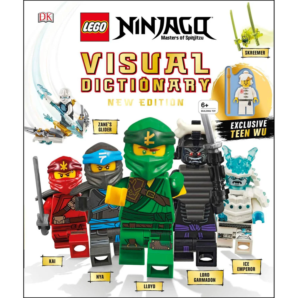 DK Books LEGO NINJAGO Visual Dictionary New Edition Hardback Afbeelding 1