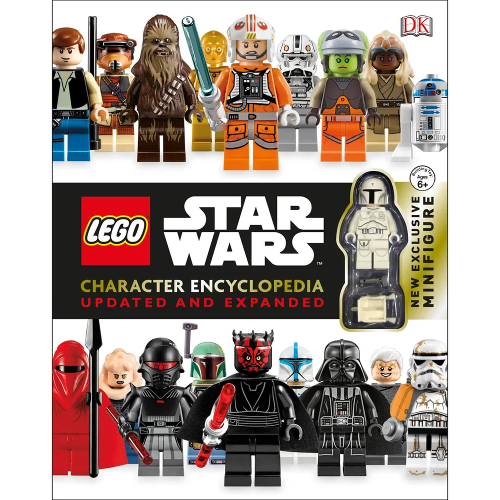DK Books LEGO Star Wars Character Encyclopaedia, Updated and Expanded Hardback Afbeelding 1