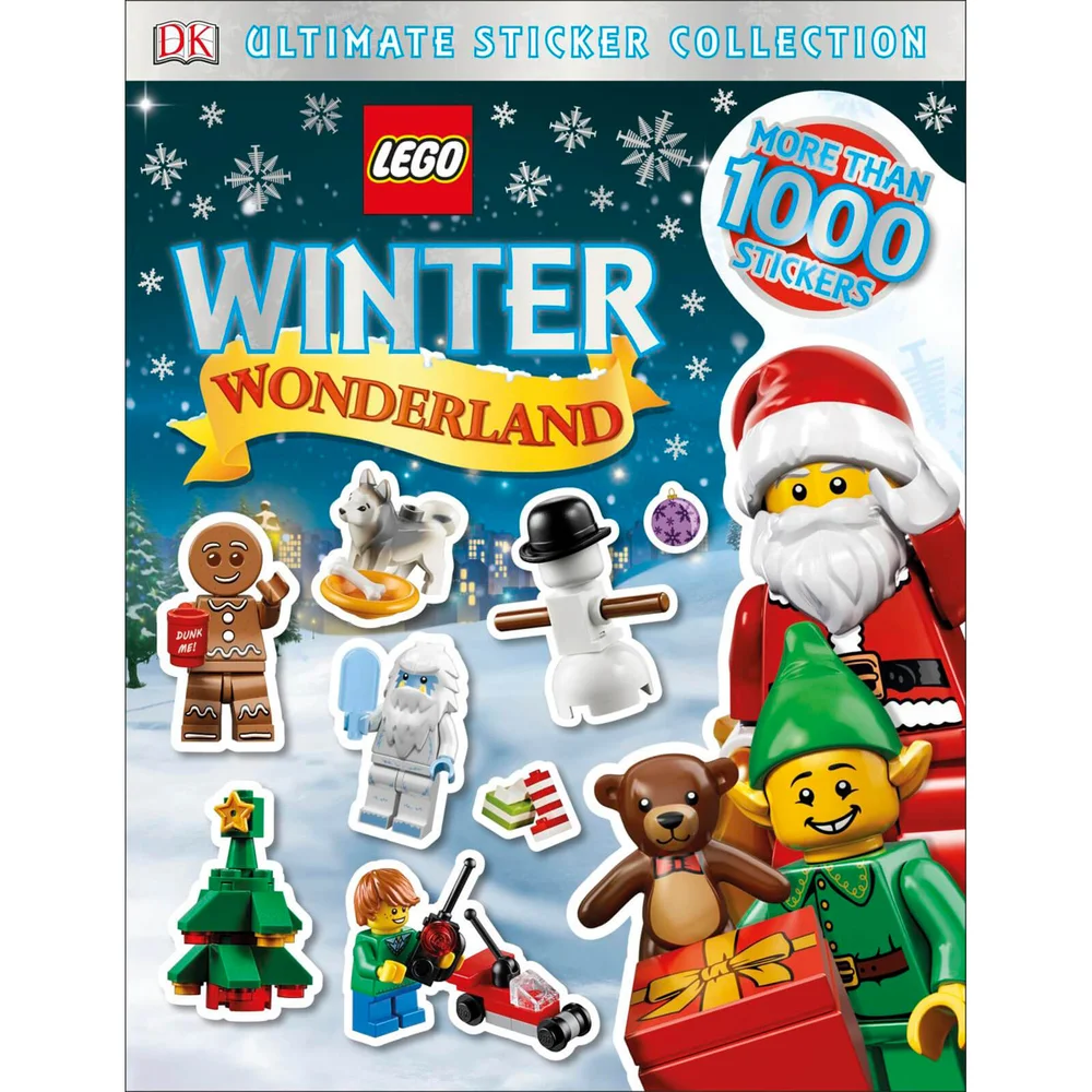 DK Boeken LEGO Winter Wonderland Ultieme Sticker Collectie Paperback Afbeelding 1