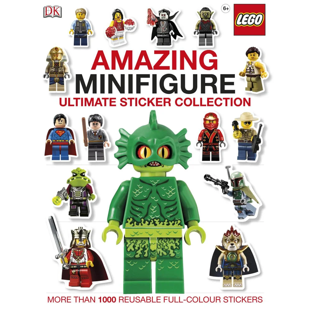 DK Boeken LEGO Amazing Minifigure Ultieme Sticker Collectie Paperback Afbeelding 1