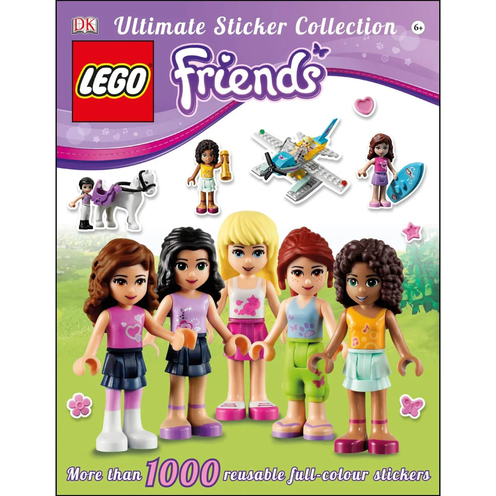 DK Books LEGO Friends Ultimate Sticker Collection Paperback Afbeelding 1