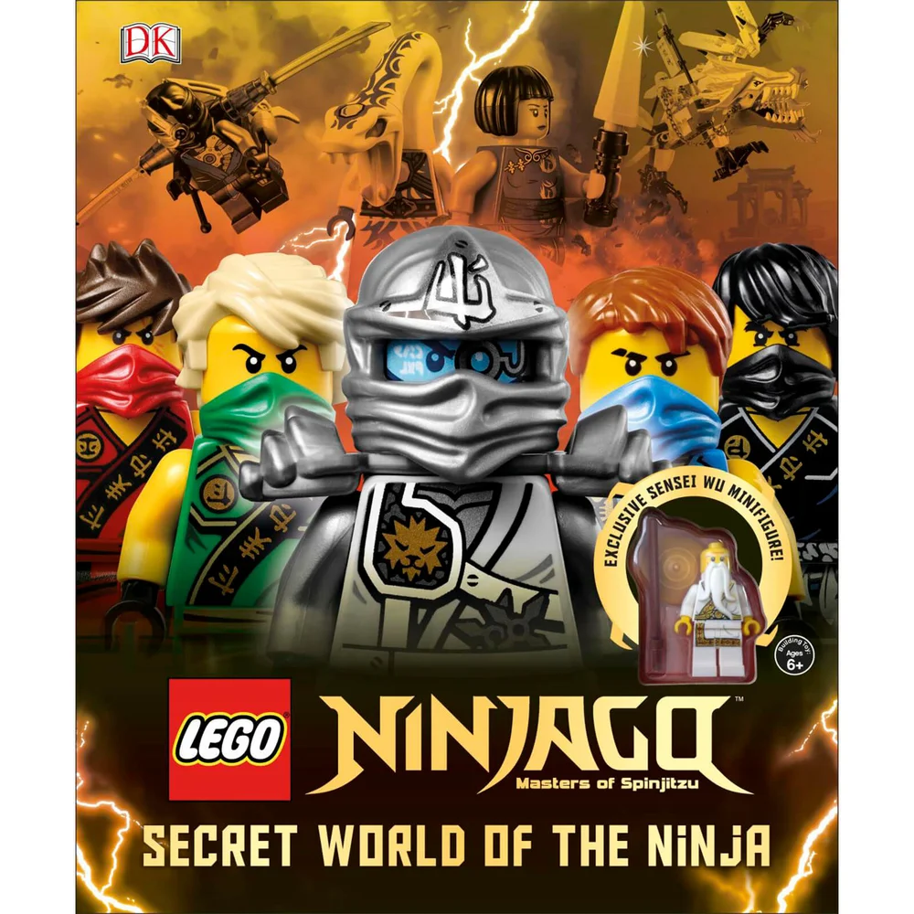 DK Books LEGO Ninjago Secret World of the Ninja Hardback Afbeelding 1
