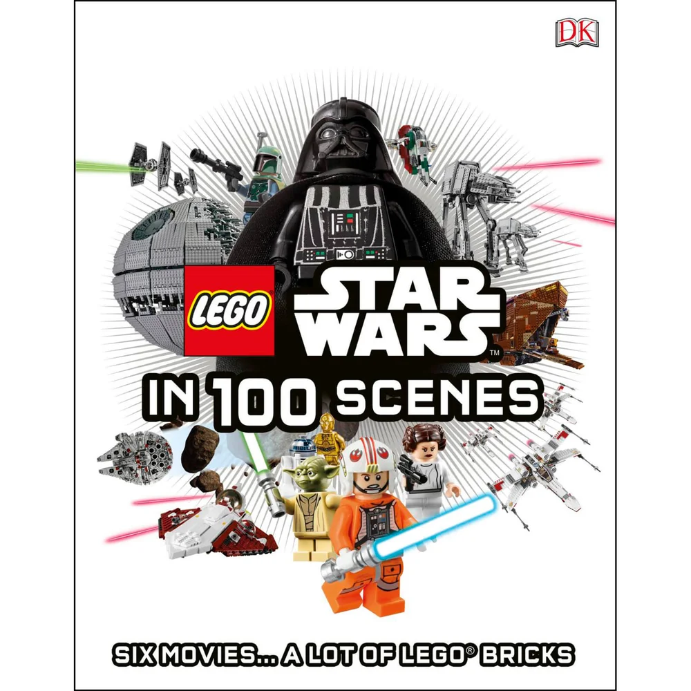 DK Books LEGO Star Wars in 100 Scenes Hardback Afbeelding 1