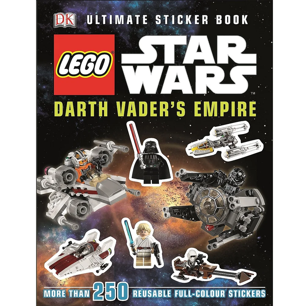DK Books LEGO Star Wars Darth Vader's Empire Ultimate Sticker Book Paperback Afbeelding 1