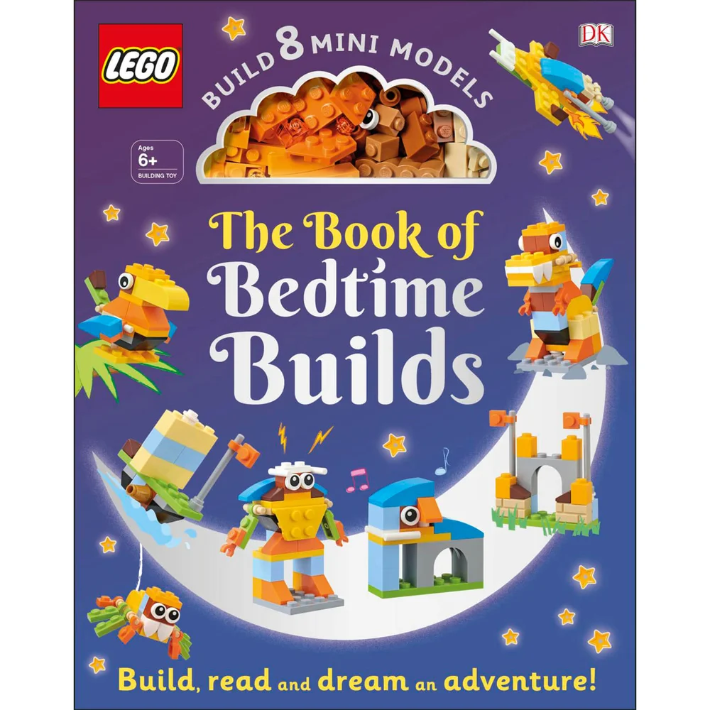 DK Books The LEGO Book of Bedtime Builds Hardback Afbeelding 1