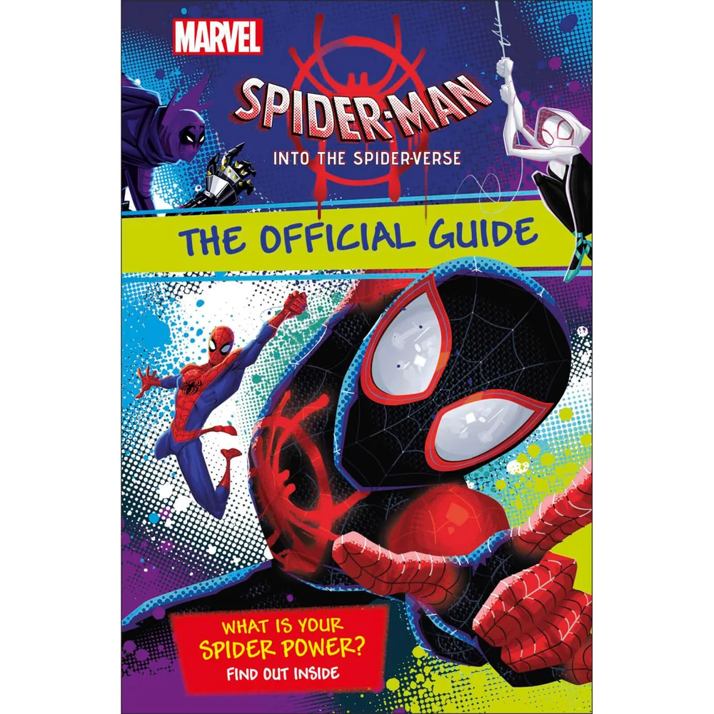 DK Books Marvel Spider-Man Into the Spider-Verse The Official Guide Hardback Afbeelding 1