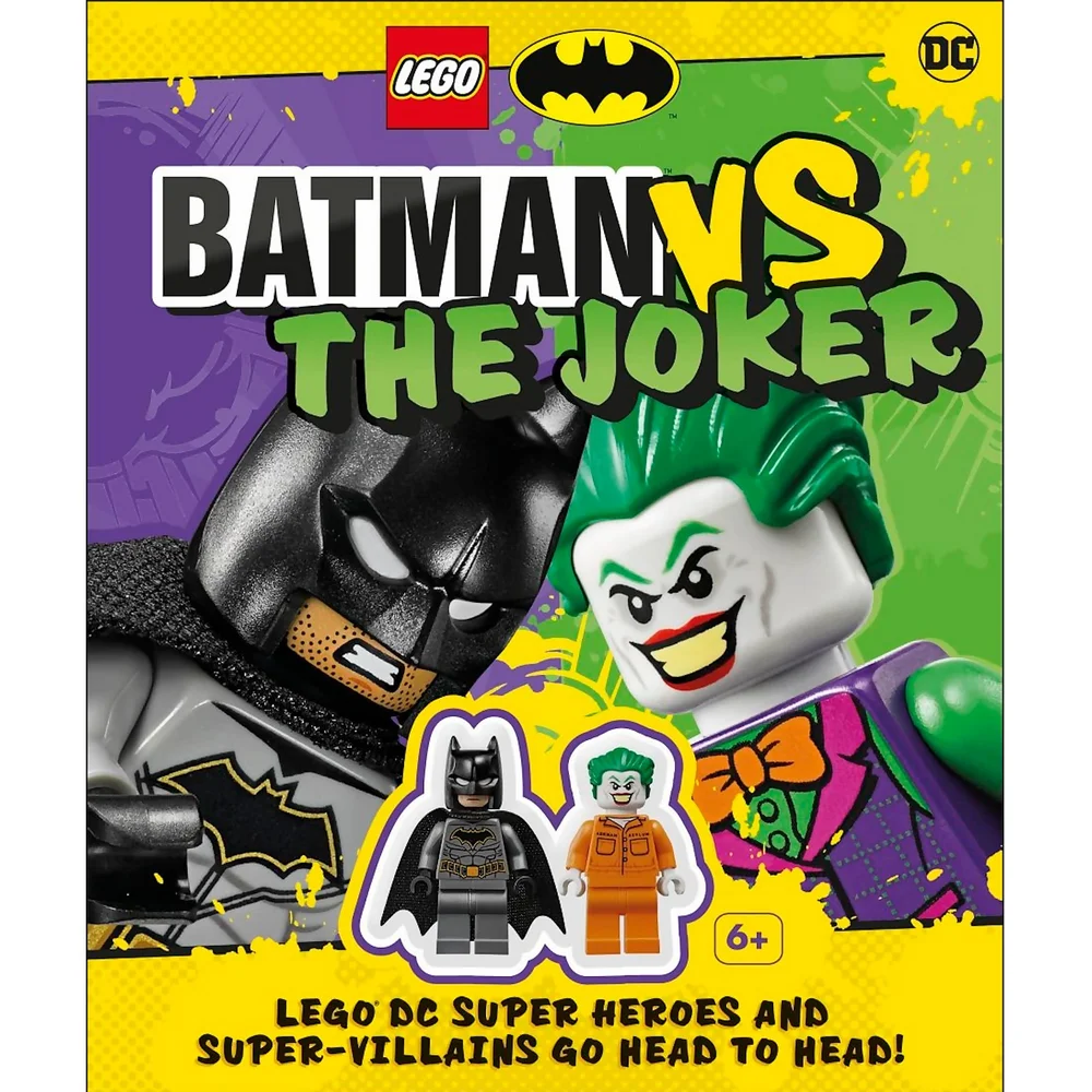 DK Boeken LEGO Batman Batman Vs. The Joker Hardback Afbeelding 1