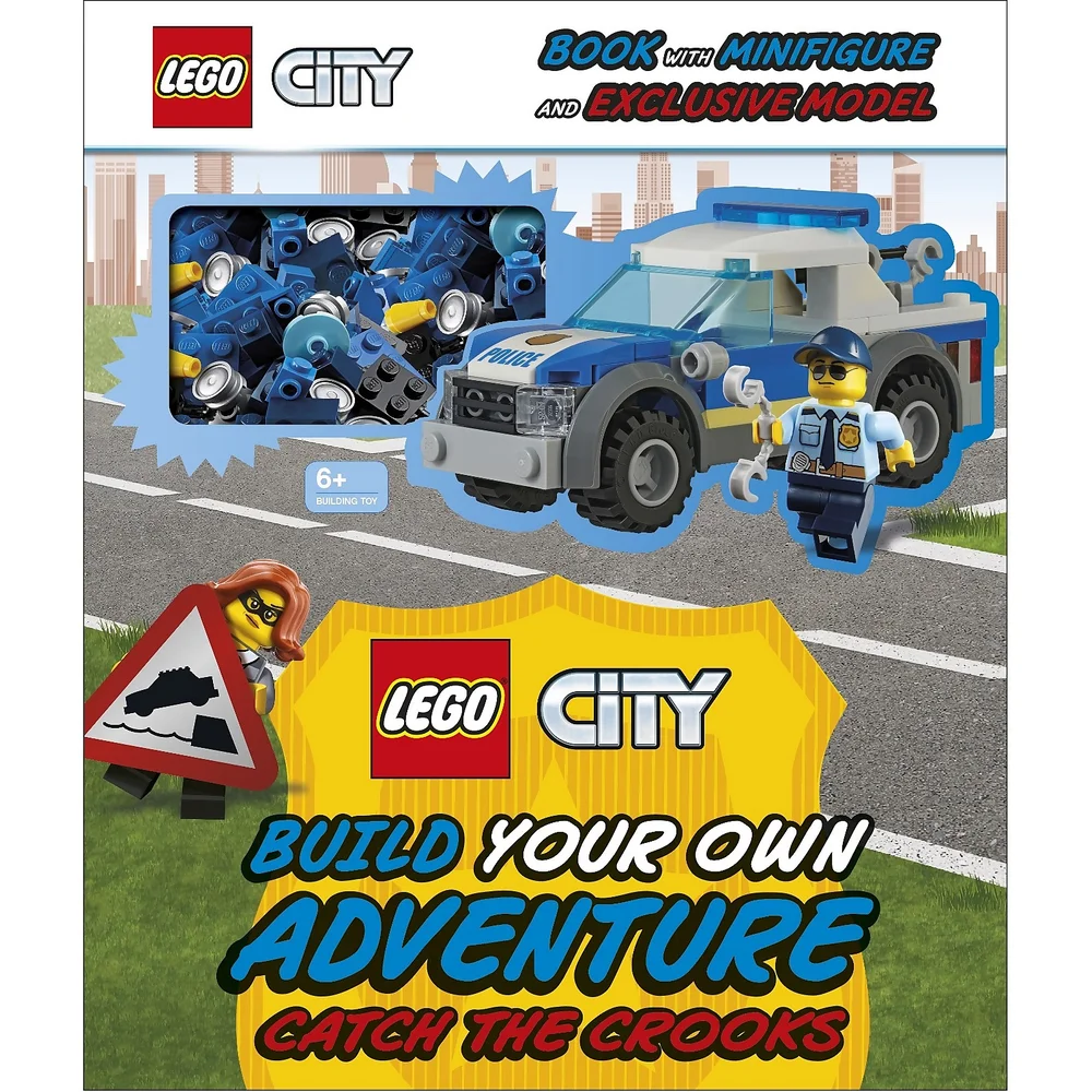 DK Boeken LEGO City Bouw je eigen avontuur Vang de boeven Hardback Afbeelding 1