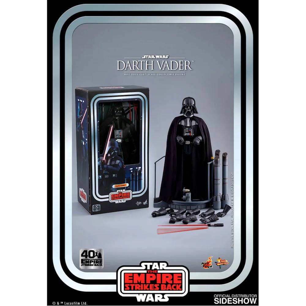 Hot Toys Star Wars Actiefiguur 1/6 Darth Vader The Empire Strikes Back 40e Jubileum Collection 35 cm Afbeelding 1
