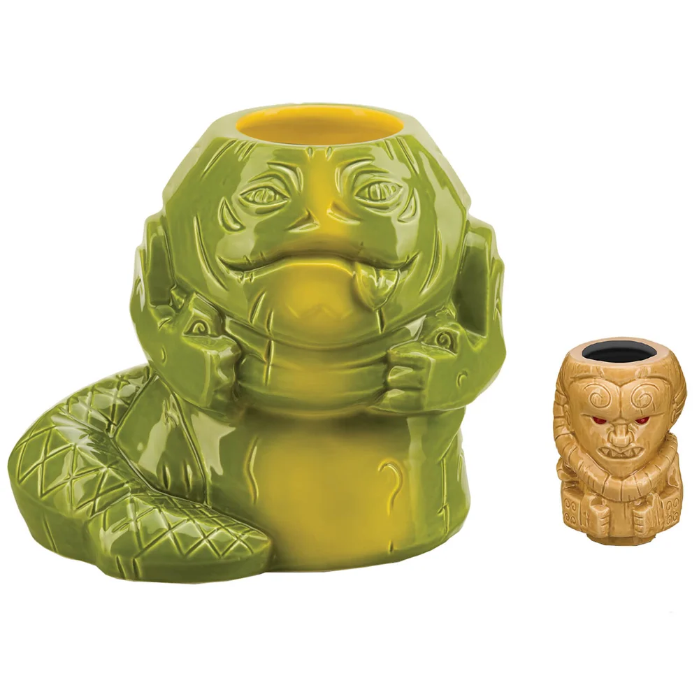 Beeline Creative Star Wars Jabba 40 oz. Geeki Tikis Mok met Bijbeltje Fortuna Mok Afbeelding 1