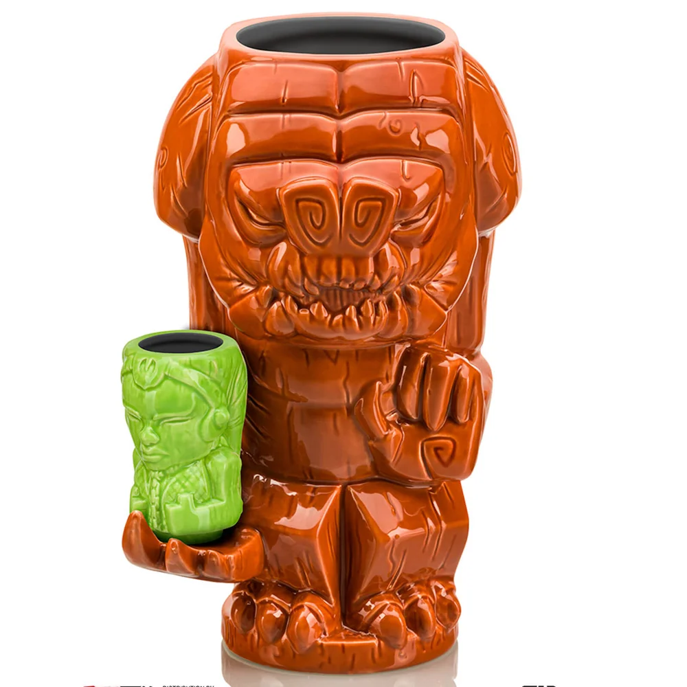 Beeline Creative Star Wars Rancor 45 oz. Geeki Tikis Mok met Oola Muglet Afbeelding 1