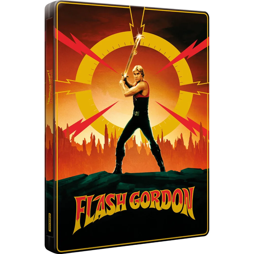 Flash Gordon (40e Jubileum Edition) - Zavvi Exclusief 4K Ultra HD & Blu-ray (3 discs) Steelbook Afbeelding 1