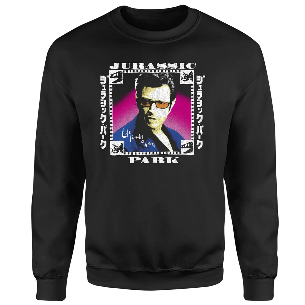Jurassic Park Jeff Sweatshirt - Zwart - S Afbeelding 1