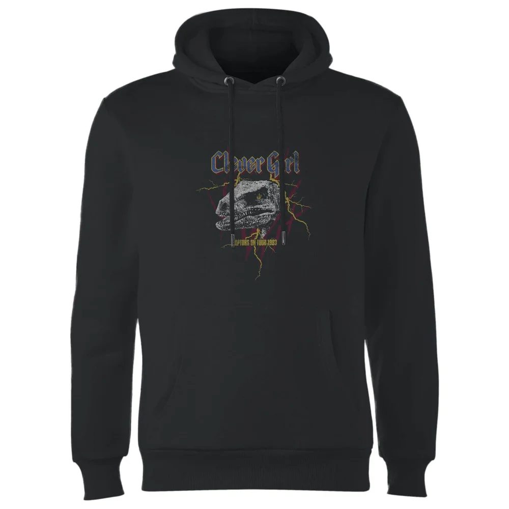 Jurassic Park Clever Girl Raptors On Tour Hoodie - Zwart - S Afbeelding 1