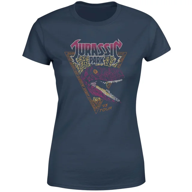 Jurassic Park Raptor Women's T-Shirt - Blauw