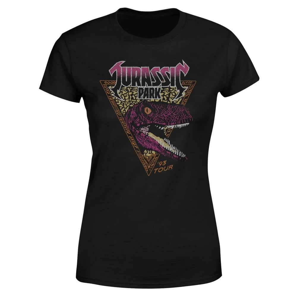 Jurassic Park Raptor Women's T-Shirt - Zwart - S Afbeelding 1