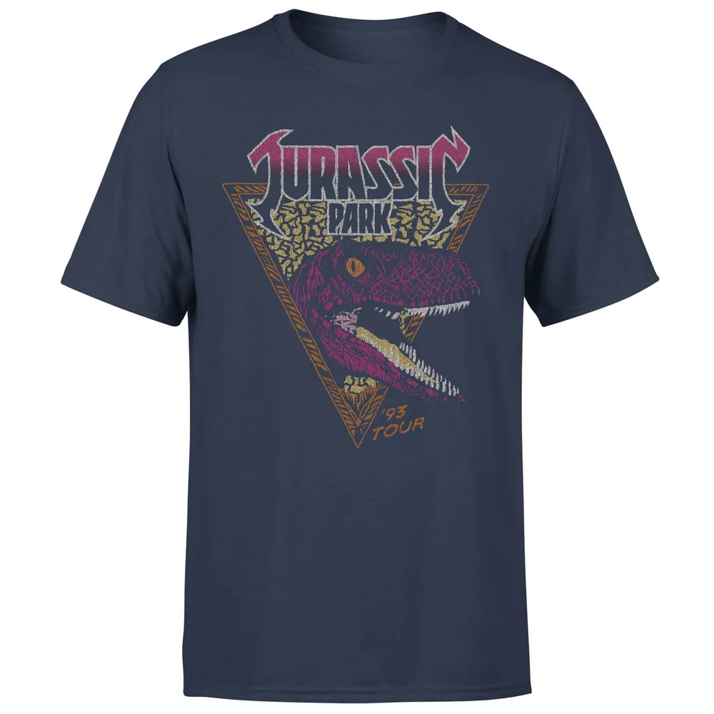 Jurassic Park Raptor Men's T-Shirt - Blauw - S Afbeelding 1