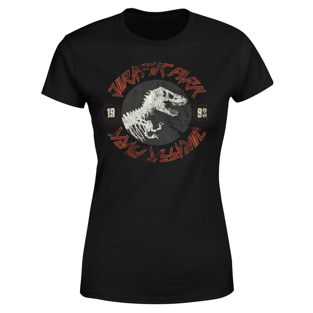 Jurassic Park Classic Twist Women's T-Shirt - Zwart - S Afbeelding 1