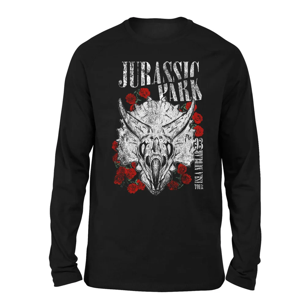 Jurassic Park Islar Nublar 93 Unisex Long Sleeved T-Shirt - Zwart - S Afbeelding 1