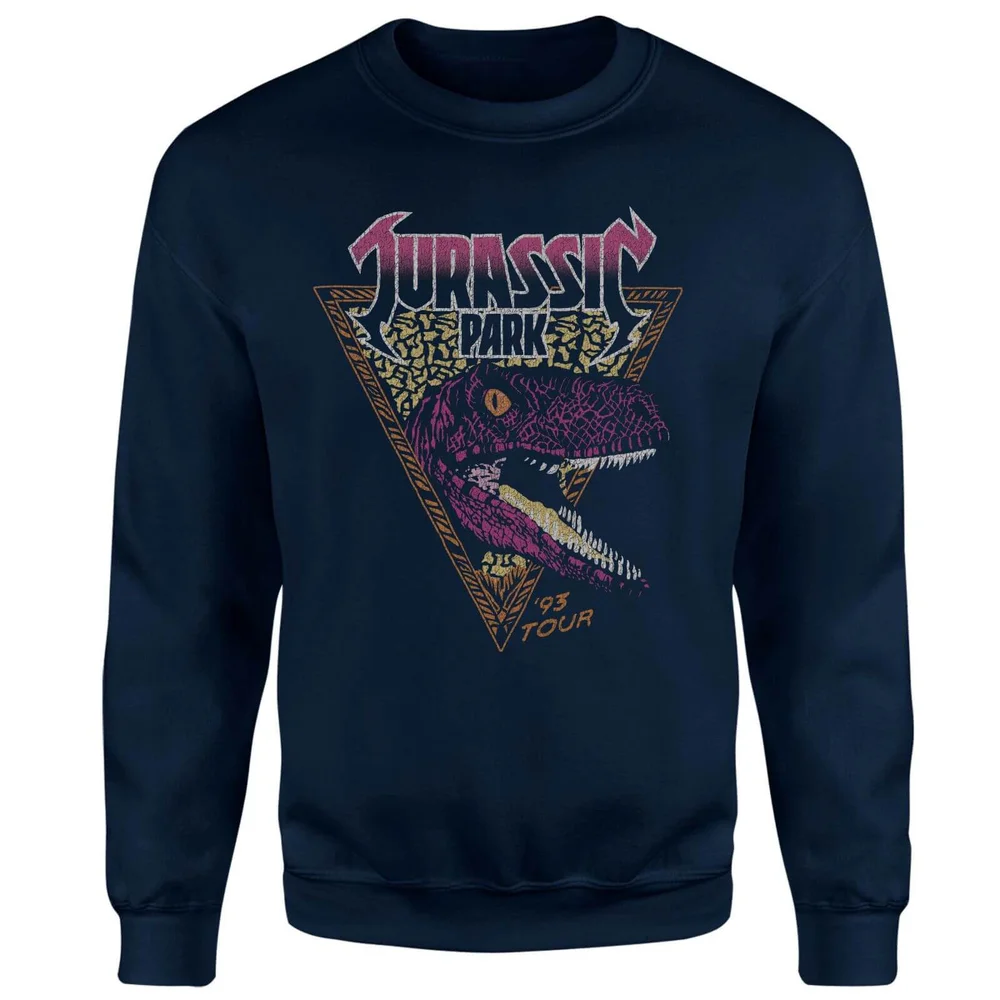 Jurassic Park Raptor Sweatshirt - Blauw - S Afbeelding 1