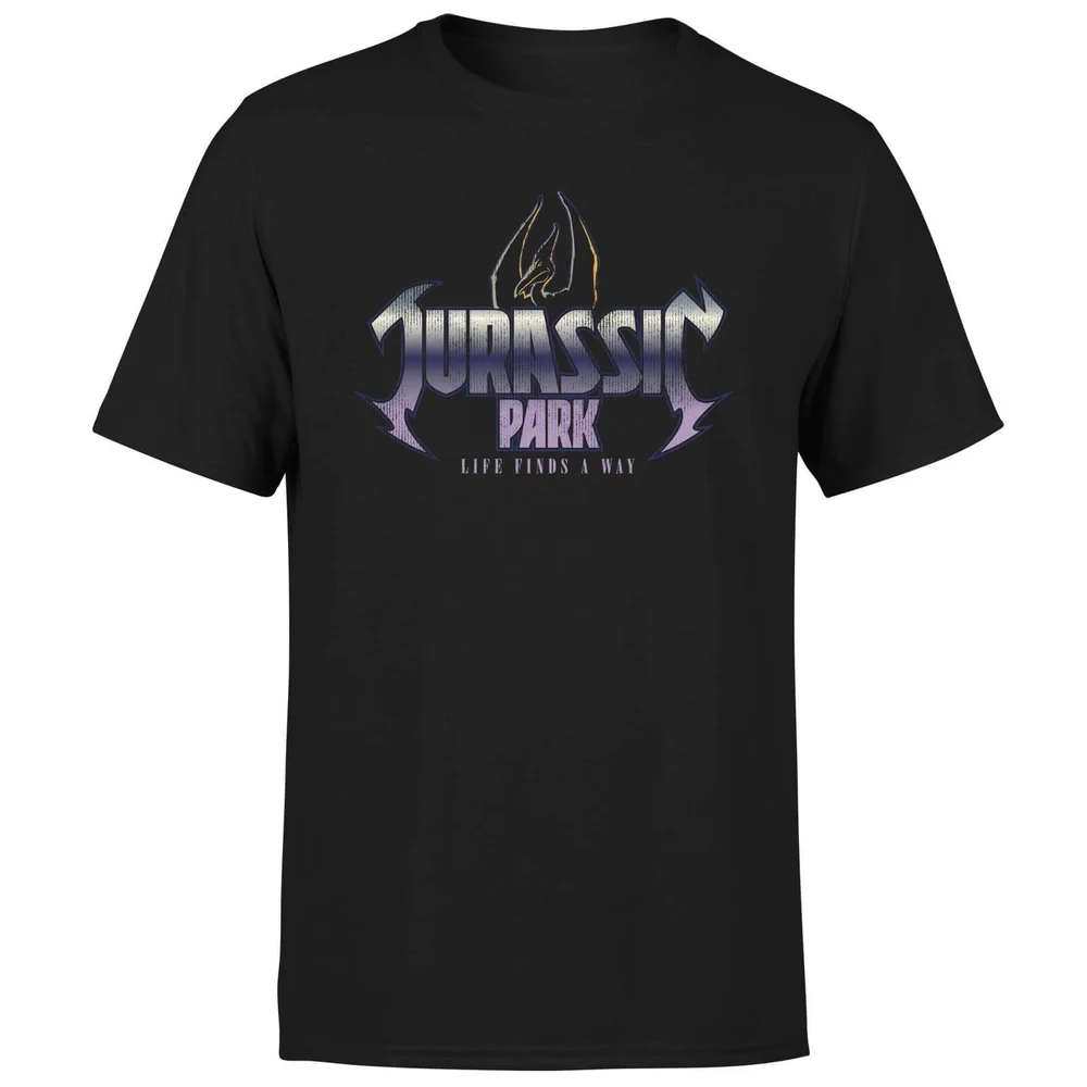 Jurassic Park Life Finds A Way Unisex T-Shirt - Zwart - S Afbeelding 1