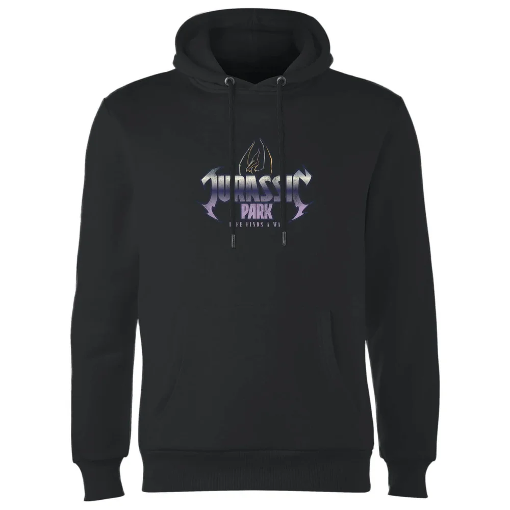 Jurassic Park Life Finds A Way Hoodie - Zwart - S Afbeelding 1