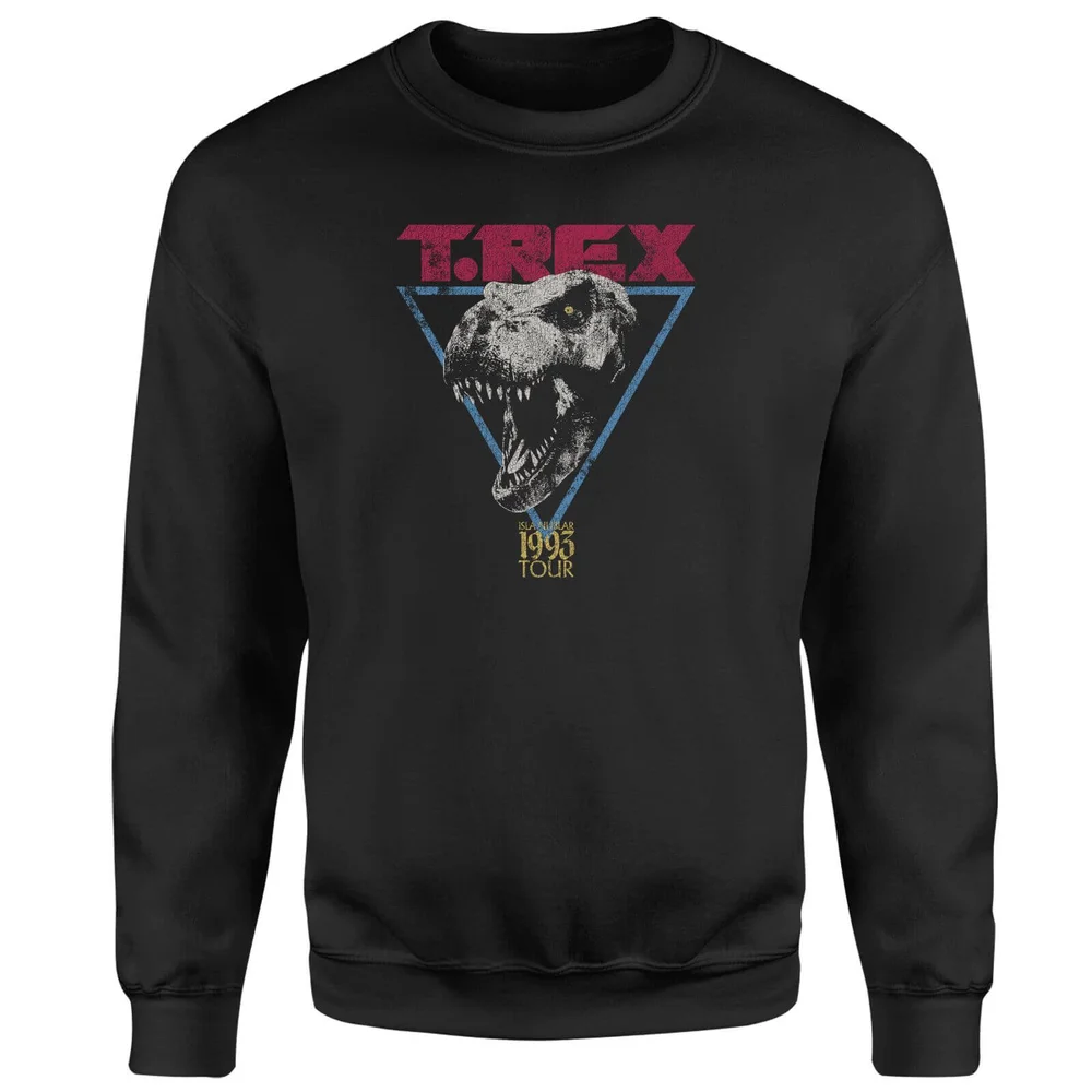 Jurassic Park TREX Sweatshirt - Zwart - S Afbeelding 1